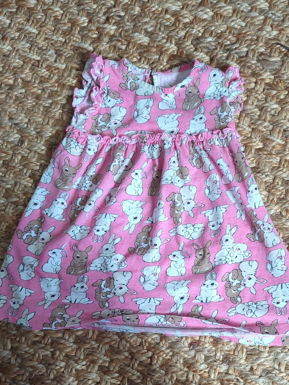 Toddler Girl (24M) Easter Ruffle Cotton Dress